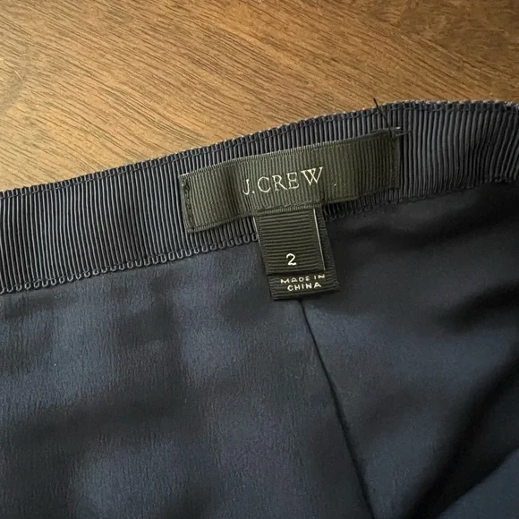 Excellent used J Crew polka dot skirt size 2 (SOLD) - Picture 8 of 9